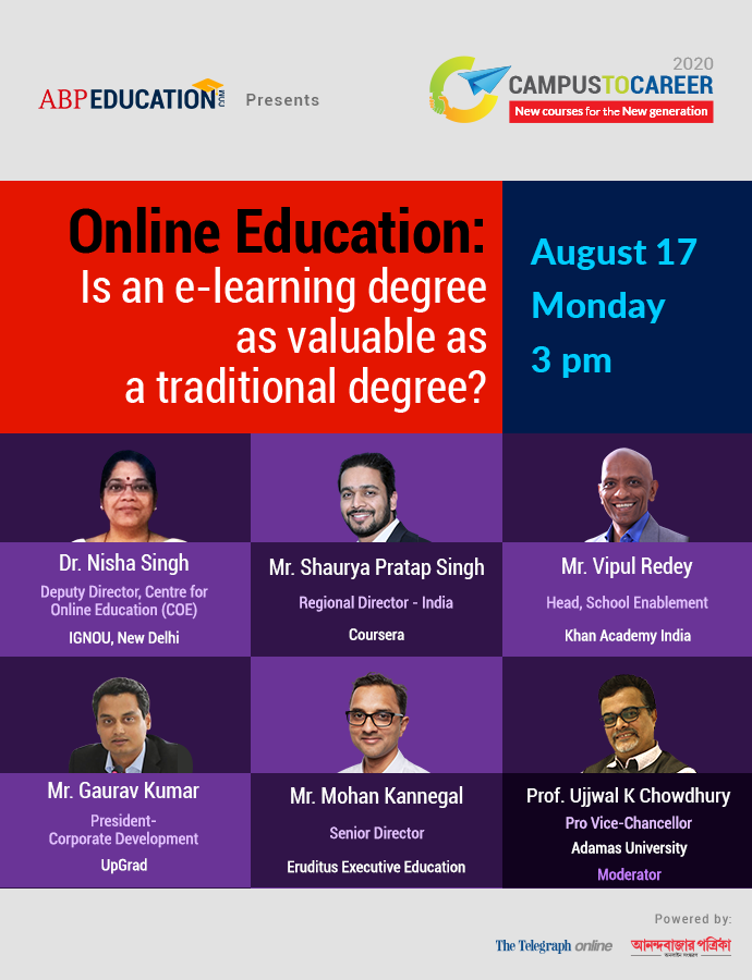 Webinar on Online Education vs Traditional Education Degree - ABP Education